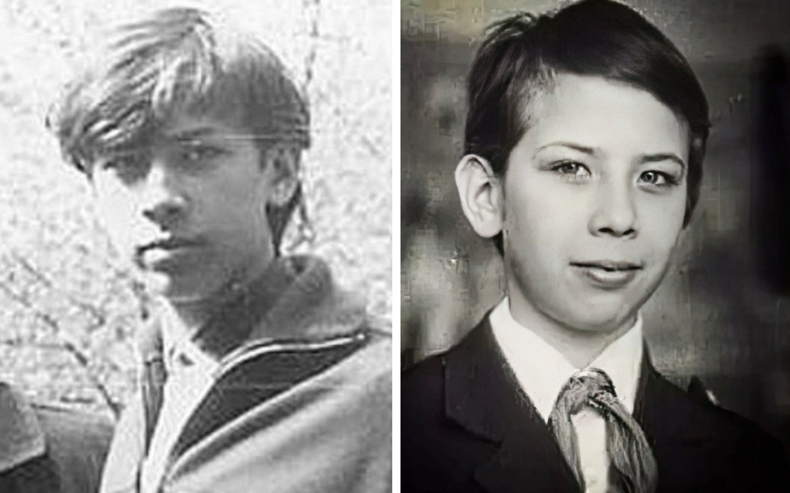 Андрей Мерзликин в детстве