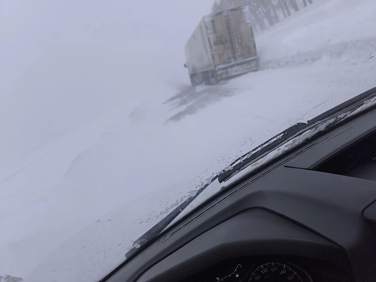    Ситуация на дорогах Новосибирской области    Соцсети