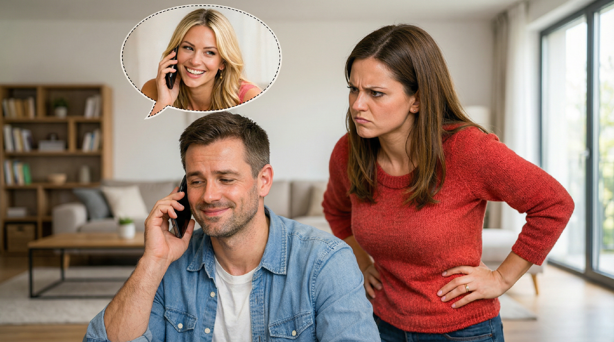 Подруга названивает вашему мужу