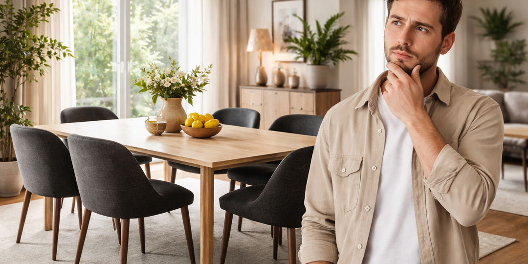 Стулья темнее стола: почему это не брак, а приём, которым пользуются все нормальные дизайнеры