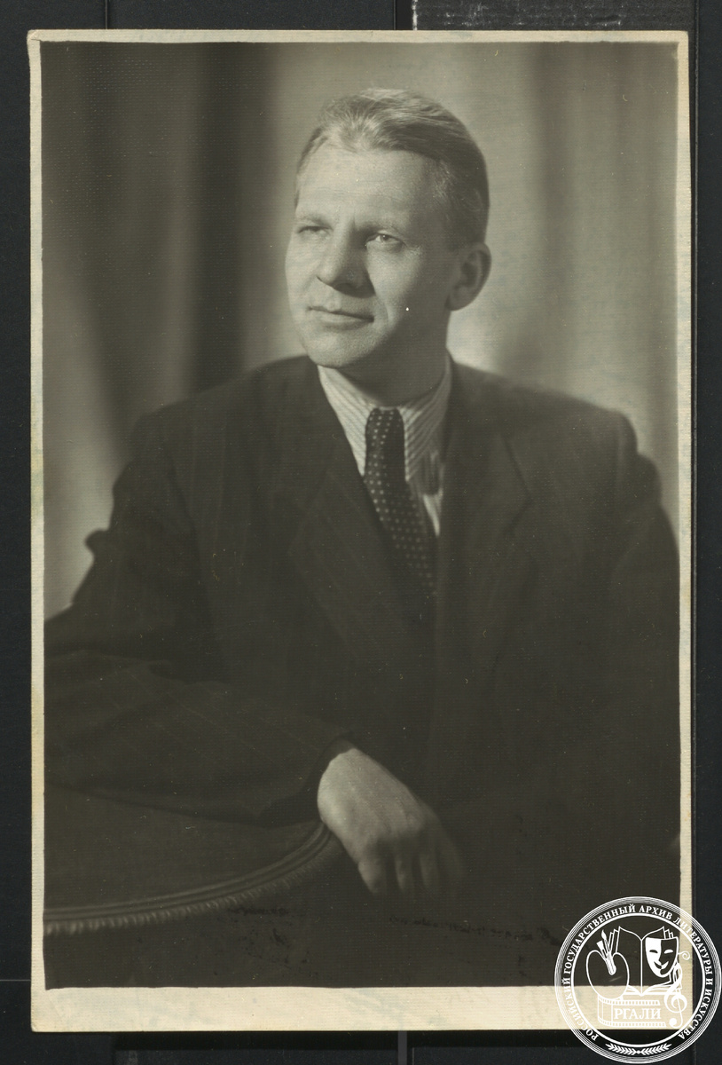 Фотография С.С. Смирнова. 1956 г. РГАЛИ. Ф.2528. Оп.8.