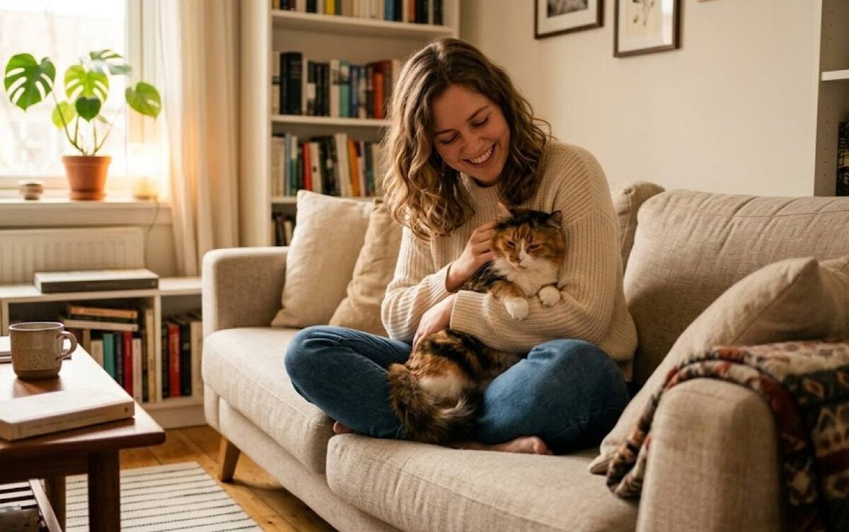    Вы тоже разговариваете с котом? Психологи объяснили, нормально ли это