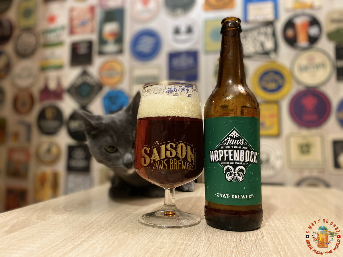 Обзор пива JAWS HOPFENBOCK