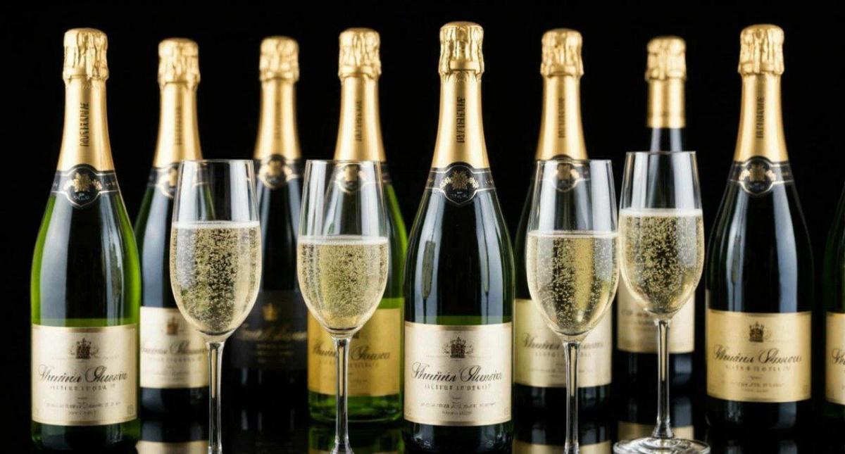 Игристые вина // Фото сгенерировано нейросетью «Шедеврум»📷
