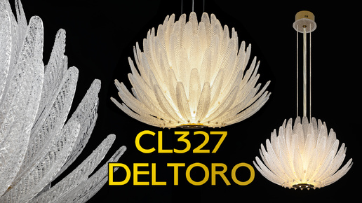 Коллекция эксклюзивных LED люстр CITILUX CL327 DELTORO в флористическом стиле