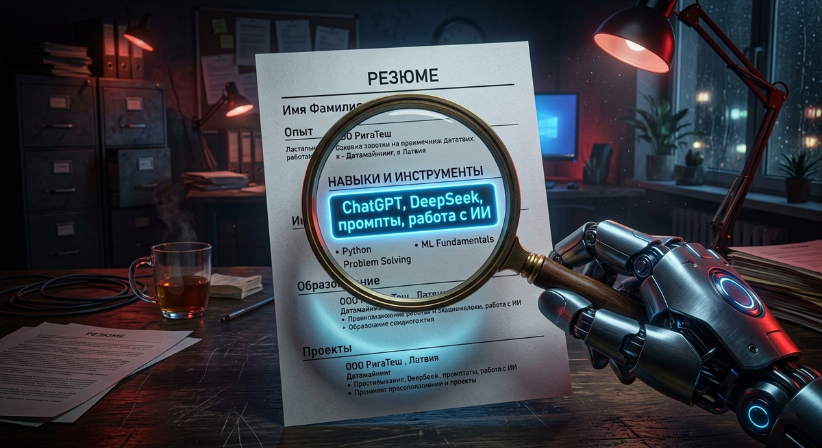 Нейросеть читает твоё резюме первой