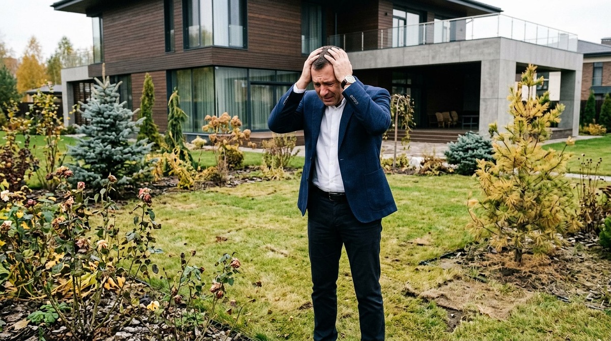 Главный страх владельца участка — вложить деньги, а через пару лет получить вот это