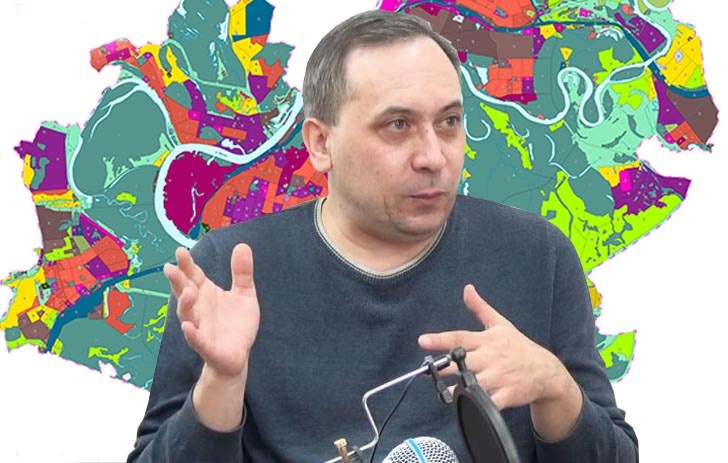    Фото prufy.ru, на фоне - генплан Уфы