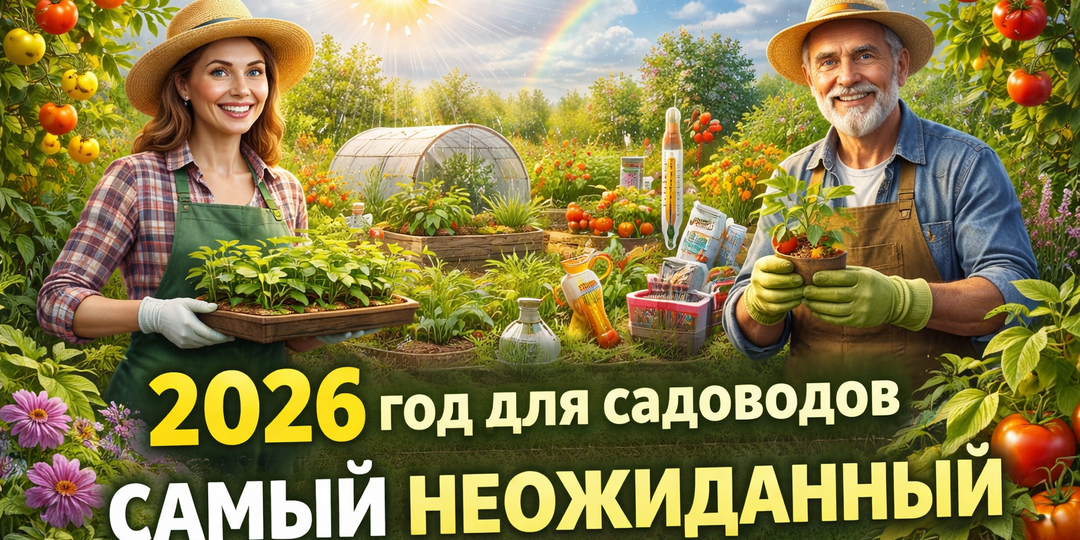 2026 год для садоводов самый неожиданный 🌿🌞