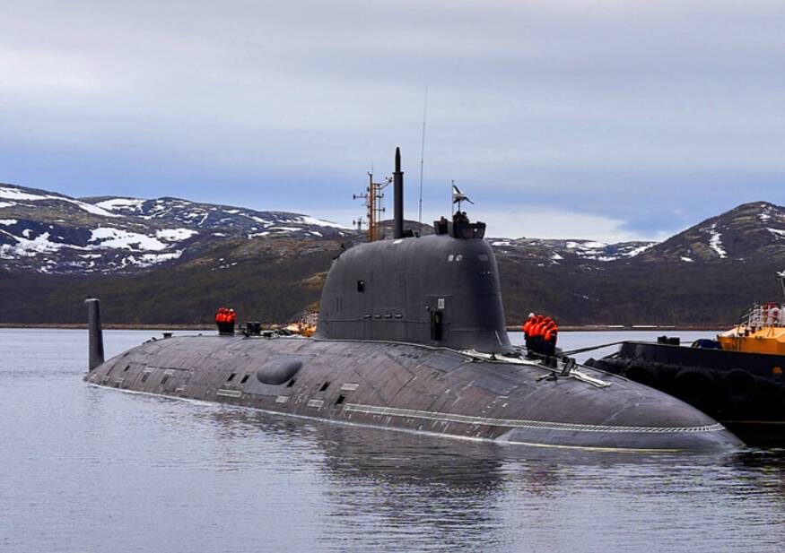     Подводная лодка «Казань» (архивная фотография)   
мультимедиа.минобороны.рф
