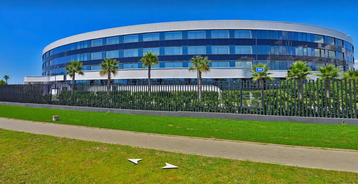    Центр художественной гимнастики в Сочи. Фото: скриншот сервиса «Яндекс Панорамы»