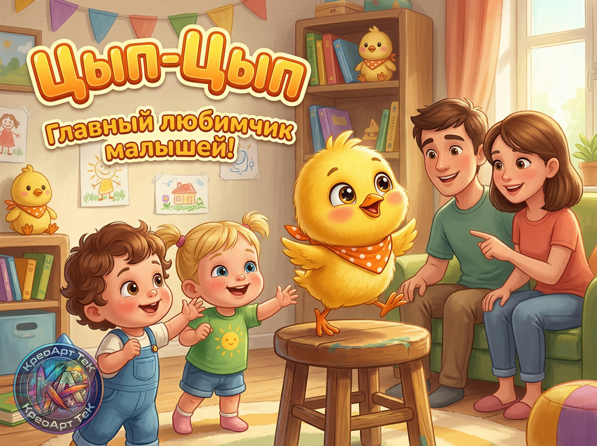 Цып-Цып – Главный любимчик малышей!