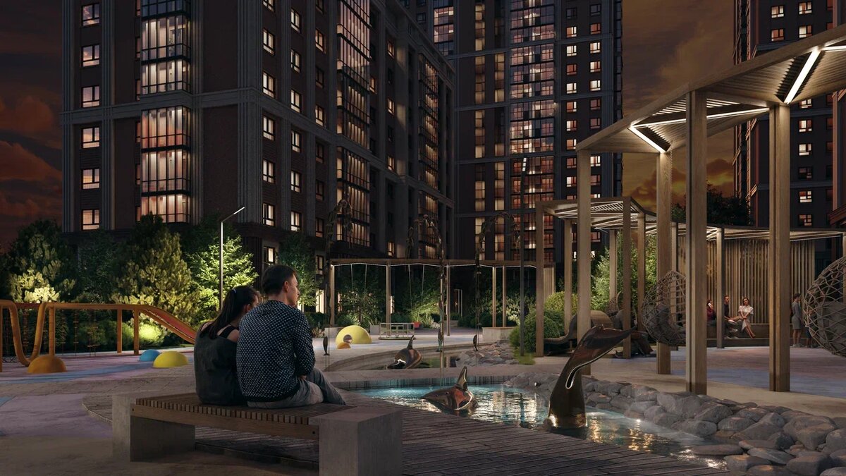 Фотоархив ГК СМСС. Визуализация ЖК «Калининский квартал»