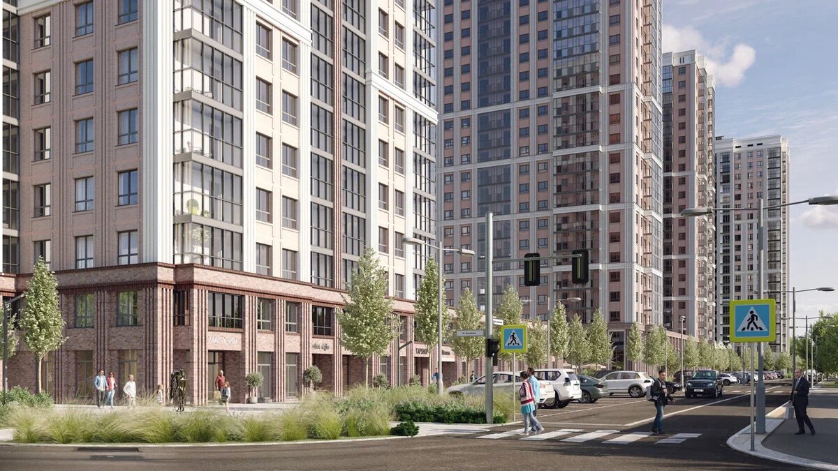 Фотоархив ГК СМСС. Визуализация ЖК «Калининский квартал»