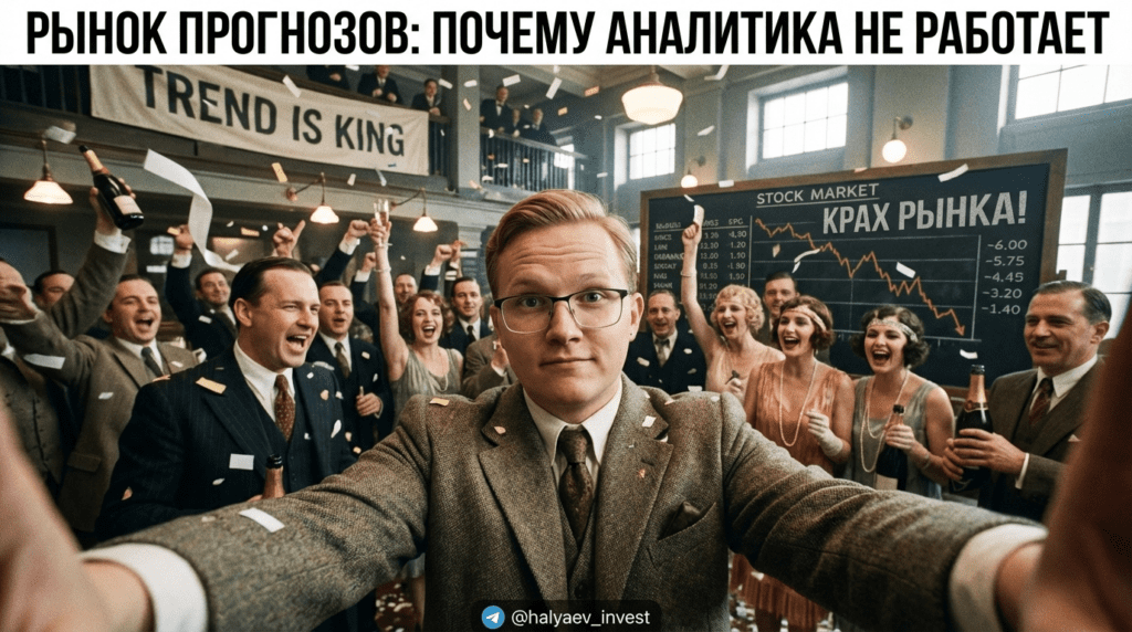    Почему следование за трендом часто надежнее прогнозов аналитиков
