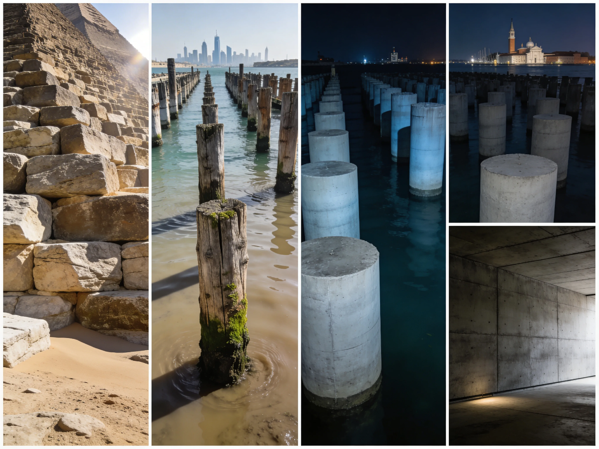 Там, где дом встречается с грунтом, начинается инженерное чудо: бетон, арматура, солнце в отражениях. Как фундамент из камней стал высокотехнологичным героем? Смотрим вглубь