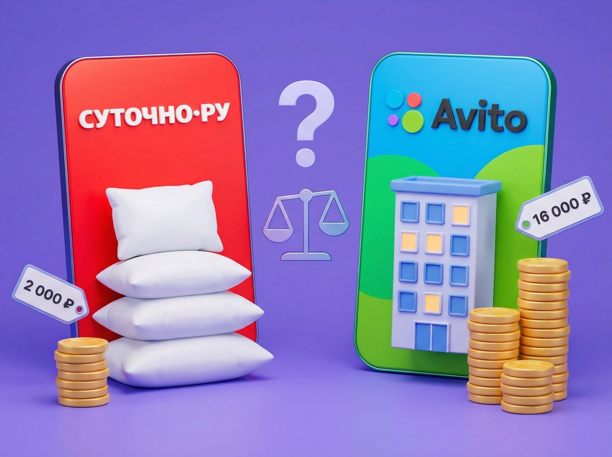 Суточно против Авито Путешествий: где выгоднее снять квартиру на несколько дней 