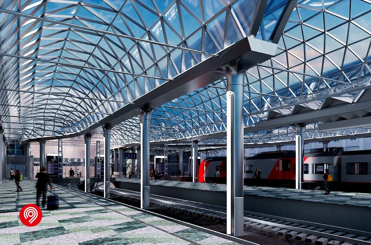 Проект реконструкции Ленинградского вокзала в Москве
© Фото : Пресс-служба градостроительного комплекса Москвы