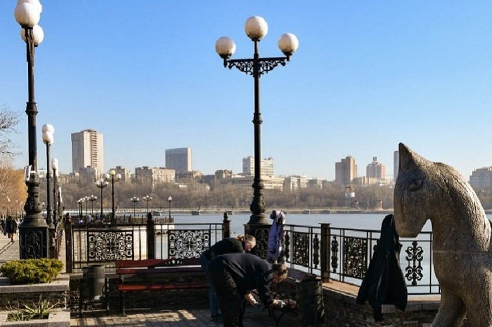    Особое внимание было уделено парку культуры и отдыха имени А.С. Щербакова - излюбленному месту для прогулок горожан. Фото: ТГ/Кулемзин