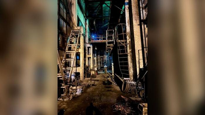 Место пожара на заводе в Ростовской области. Обложка © Telegram / Ростовский Следком