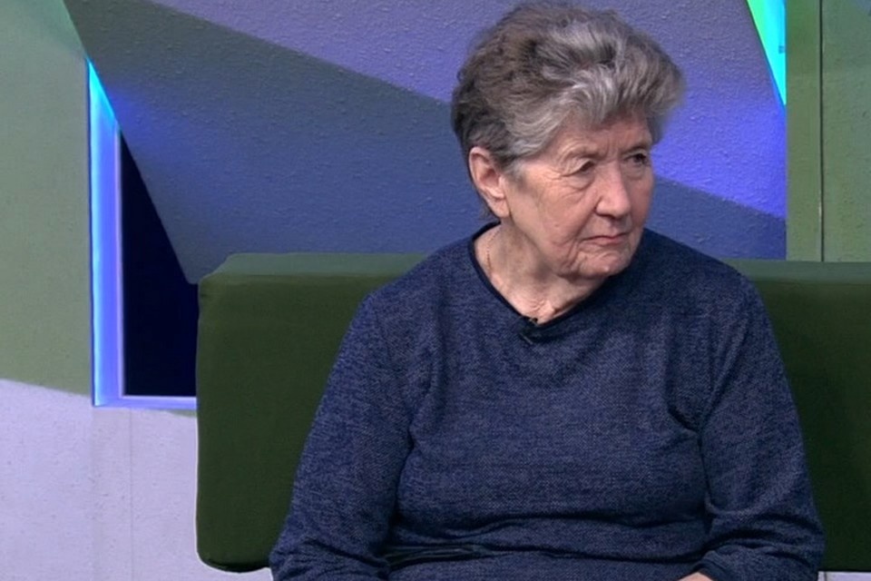    В студии НТВ бабушка обвиняемого в убийстве раскрыла шокирующие подробности смерти своей дочери. Фото: НТВ