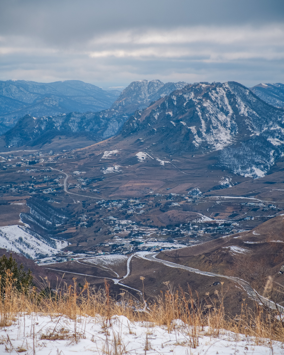 Вид на село Верхняя Мара