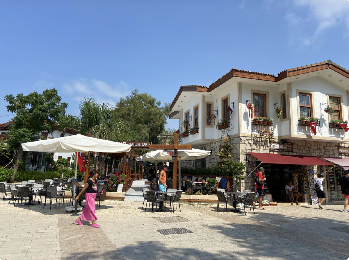 Старый город в Сиде. Турция