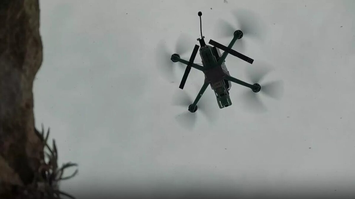 БПЛА войск беспилотных систем группировки "Восток" / © Photo : Скриншот видео Минобороны России