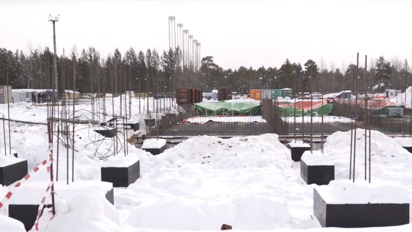    В Сургутском районе строят современные канализационно-очистные сооружения