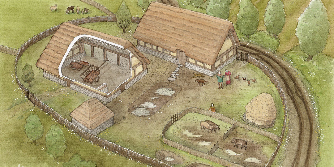 🏡 Дом-двор: древняя архитектура, которая пережила века