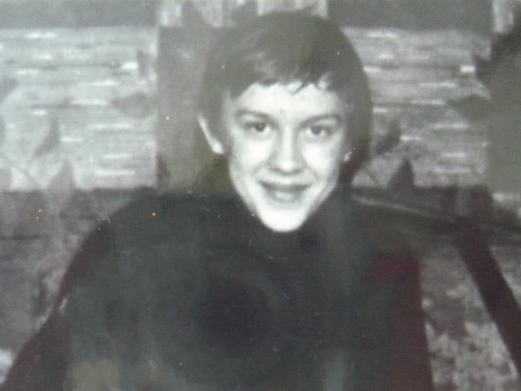 Таким я был, когда поступал в ПТУ - в 15 лет.