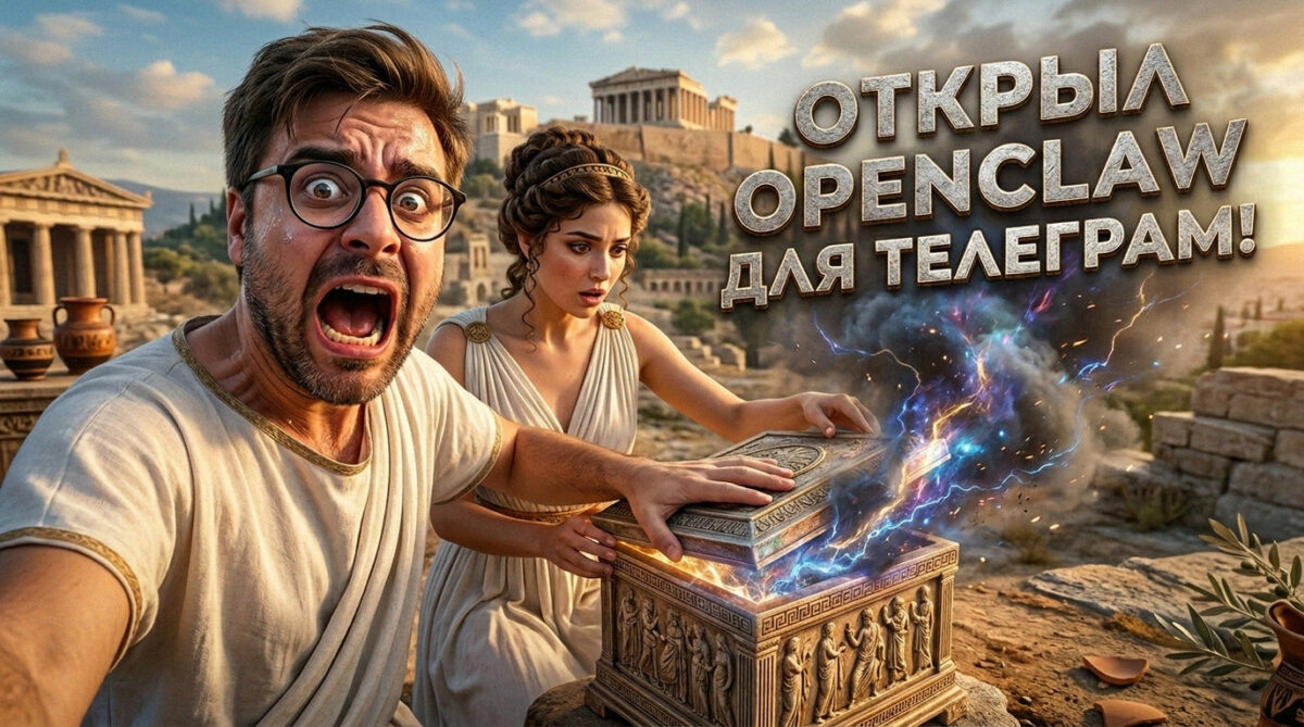    Схема автоматизации Telegram-бота при помощи OpenClaw Артур Хорошев