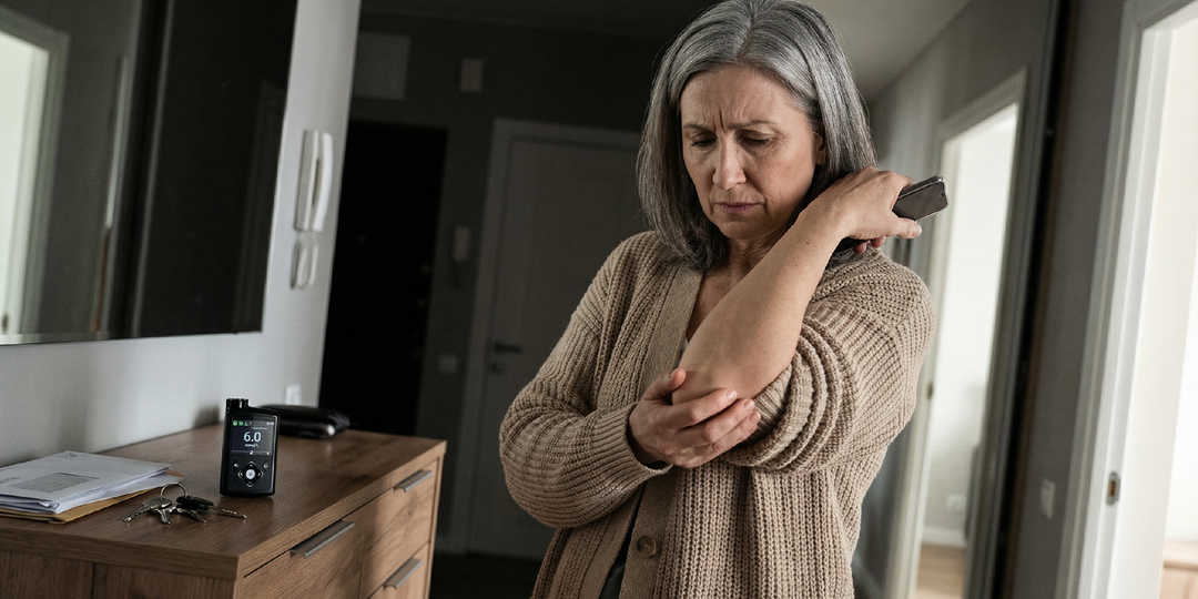 Проверьте локти: скрытые признаки сахара 6.0 в 45 лет