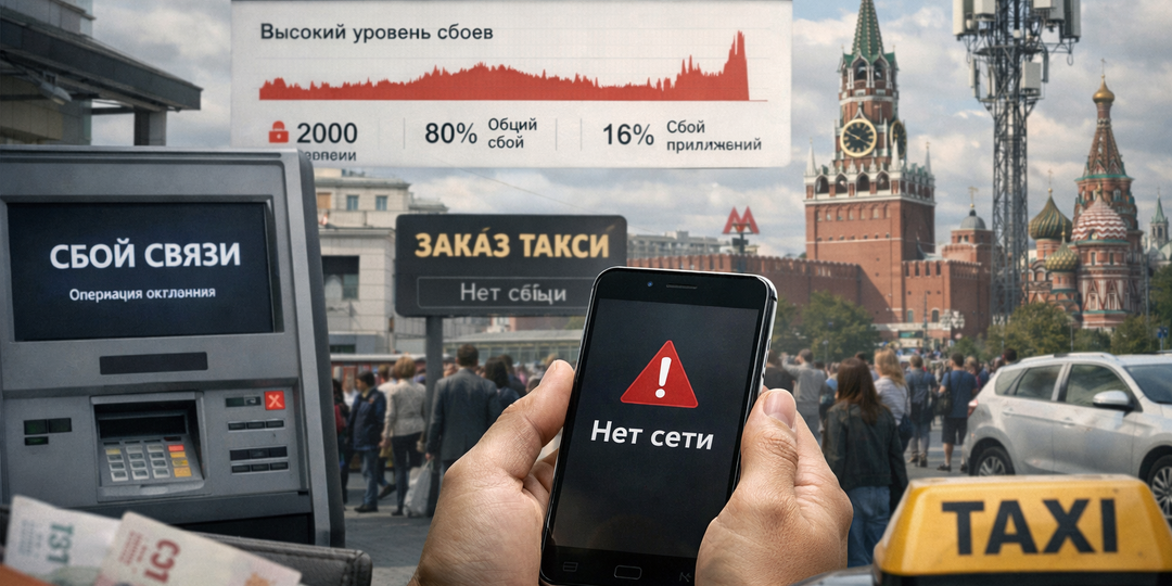 Почему в Москве пропал мобильный интернет: официальная версия и прогноз аналитиков