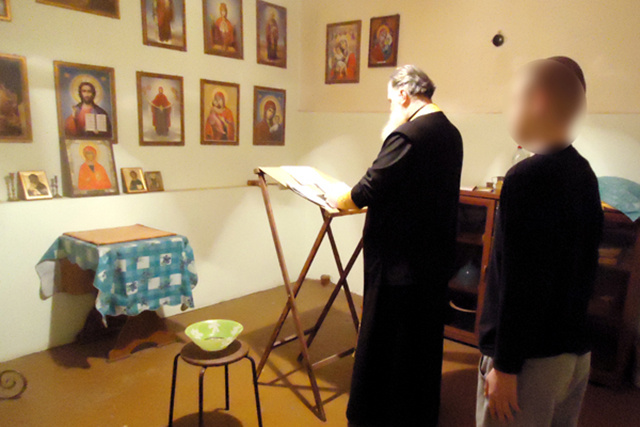 В СИЗО Тверской области окрестили юного преступника