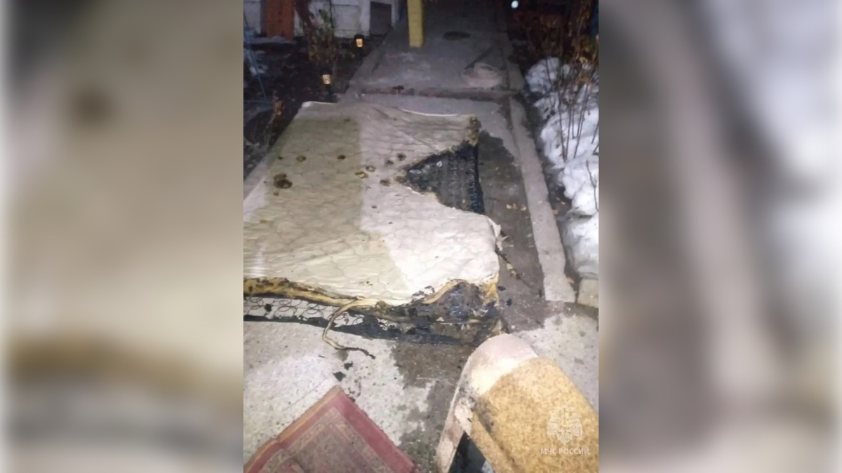    В Курской области ребенок чуть не устроил пожар