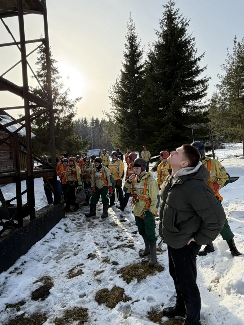    Лесные спецназовцы Карелии вышли на тренировкуМинприроды Карелии
