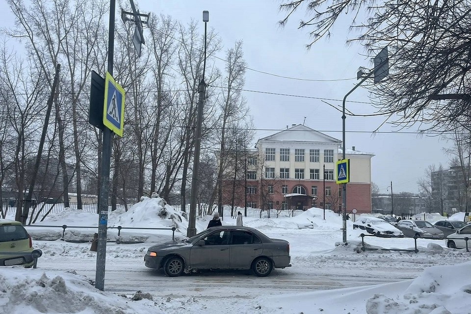    Авария произошла на нерегулируемом пешеходном переходе. Фото: ГАИ Новосибирской области