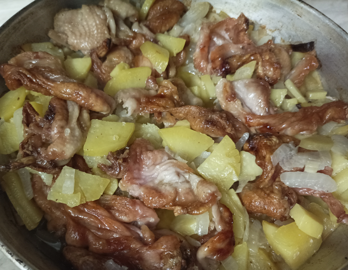 Фото жаркого, приготовленного автором