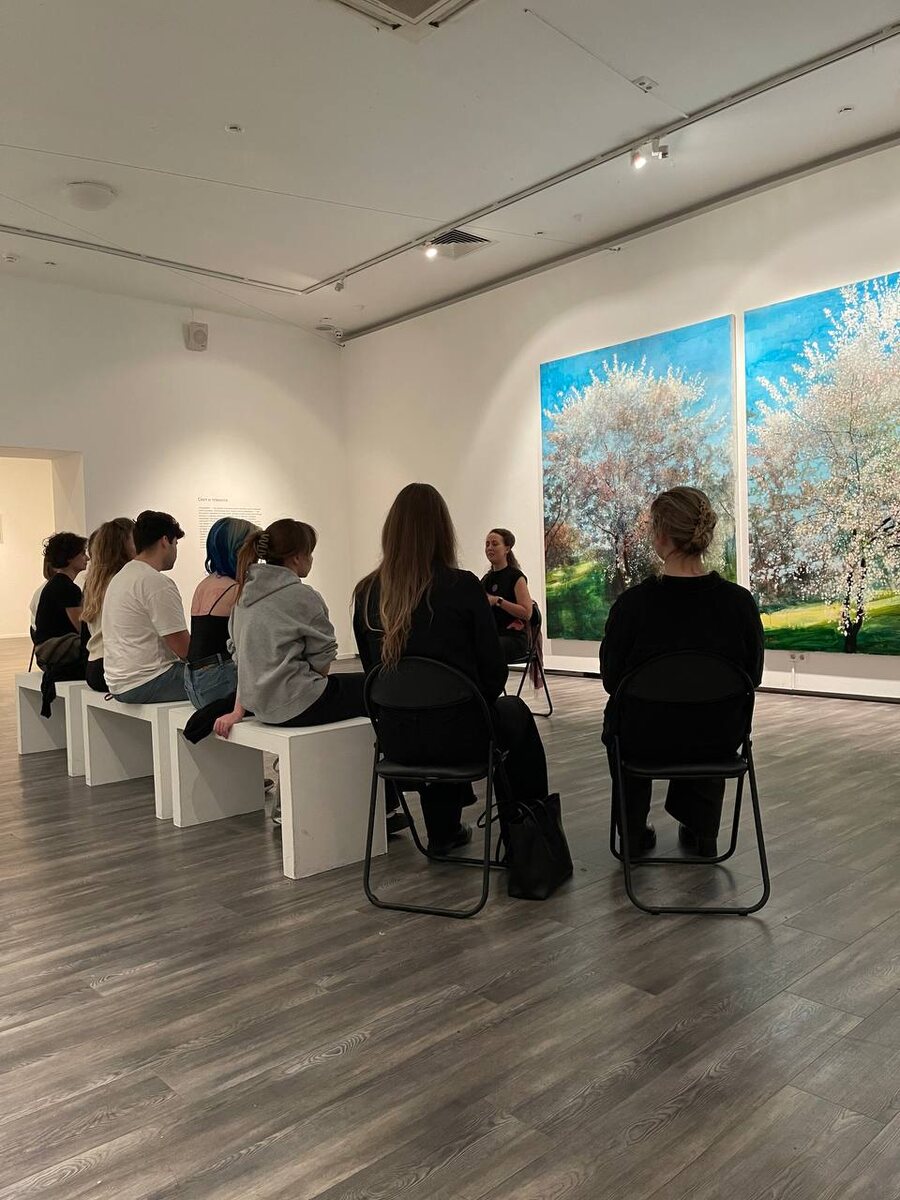 Слоу арт медитация в ММОМА