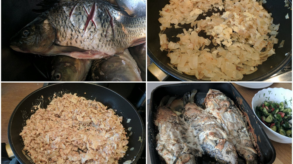    Фаршированный карп по-монастырски секрет старорусских поваров