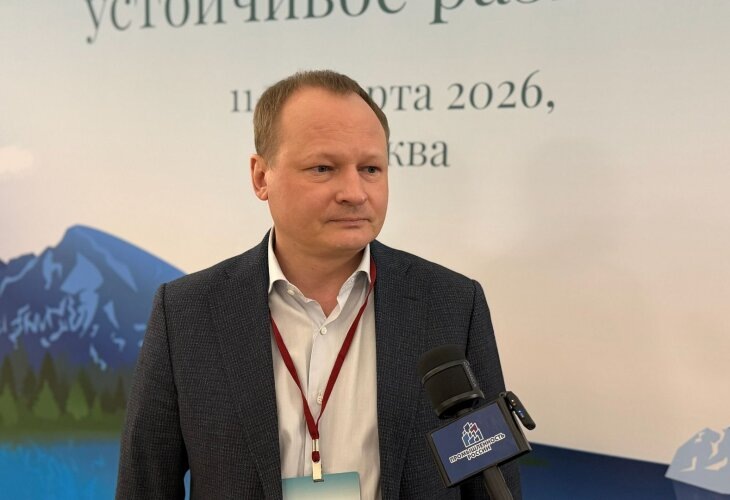   Мороз Антон Михайлович, вице президент НОСТРОЙ на интервью. Источник фото: Отраслевое СМИ «Промышленность России».