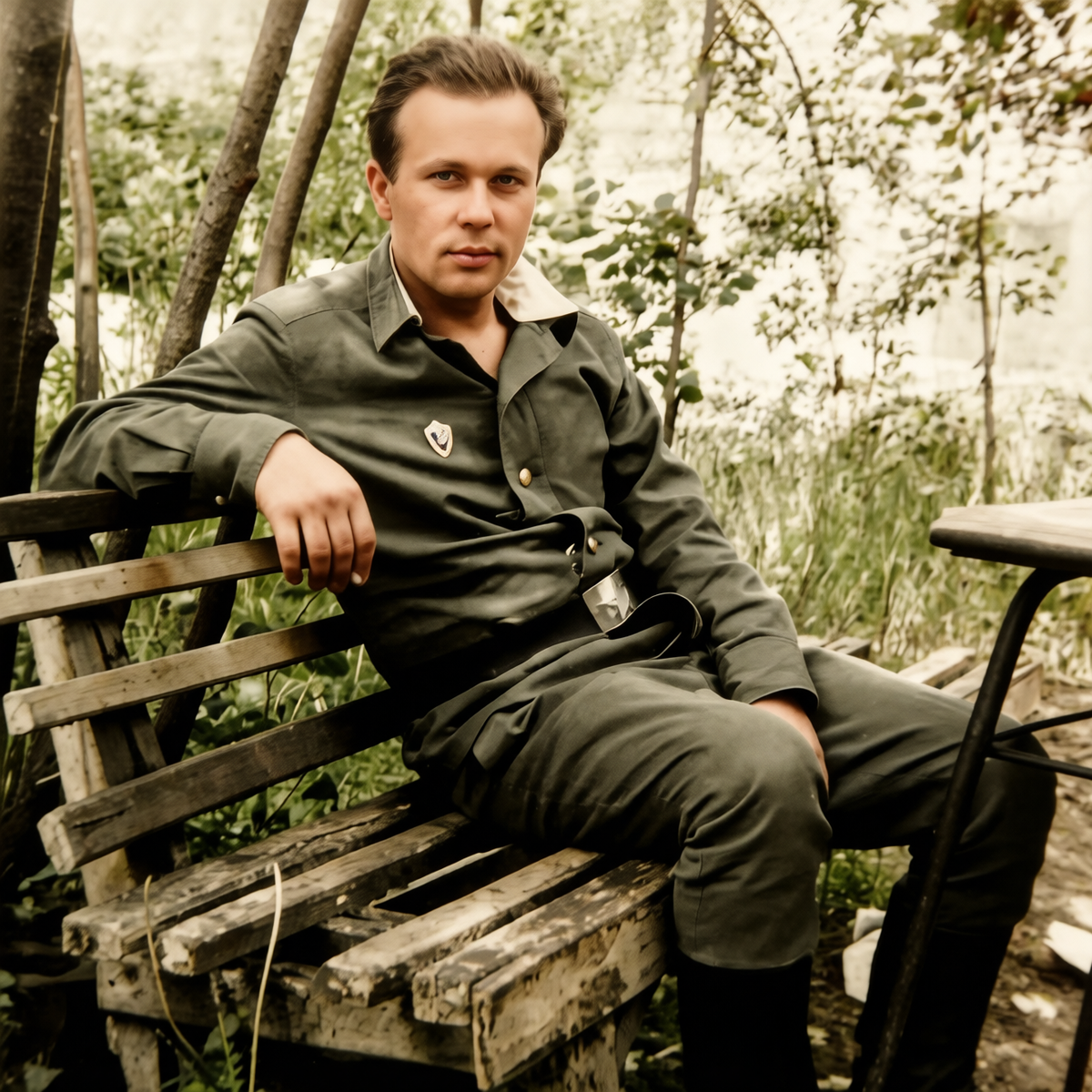 Фото автора, раскрашено и улучшено с помощью нейросети 