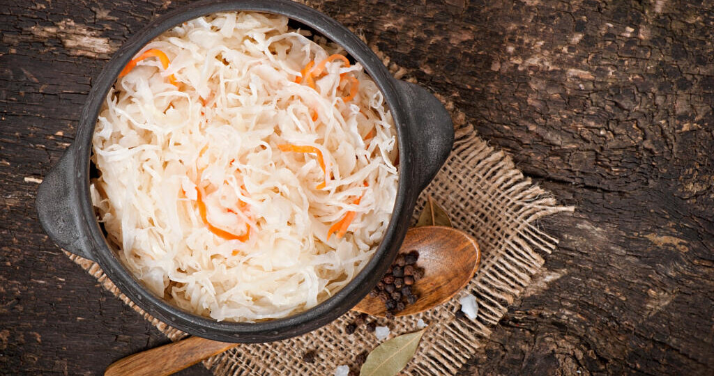 Постные щи из квашеной капусты