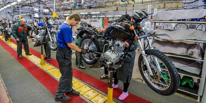 Мотоциклы Минск вернулись в Россию, Вяземский завод запустил производство