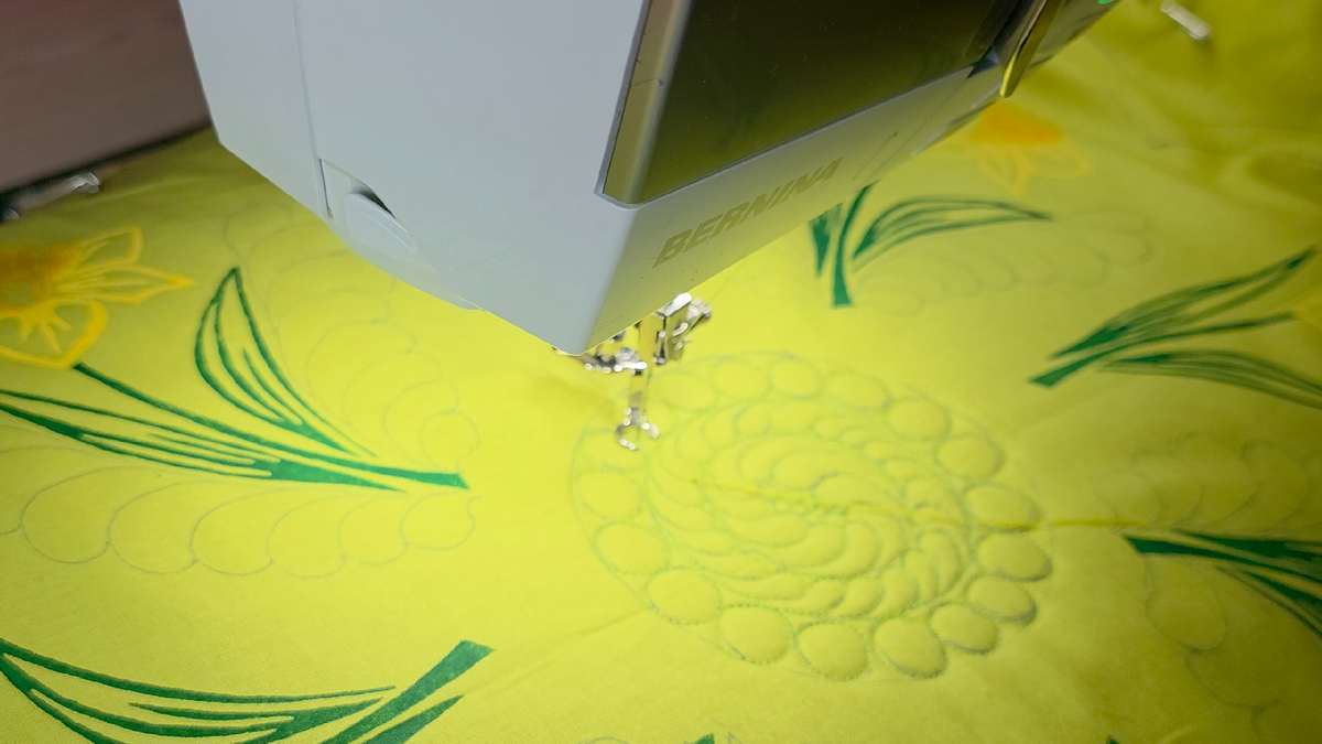 Стежка на свободном ходу