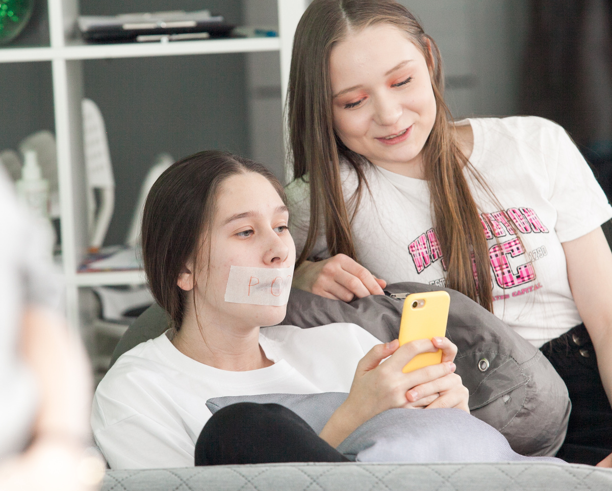 Фото с курса "Выбор профессии", март 2020