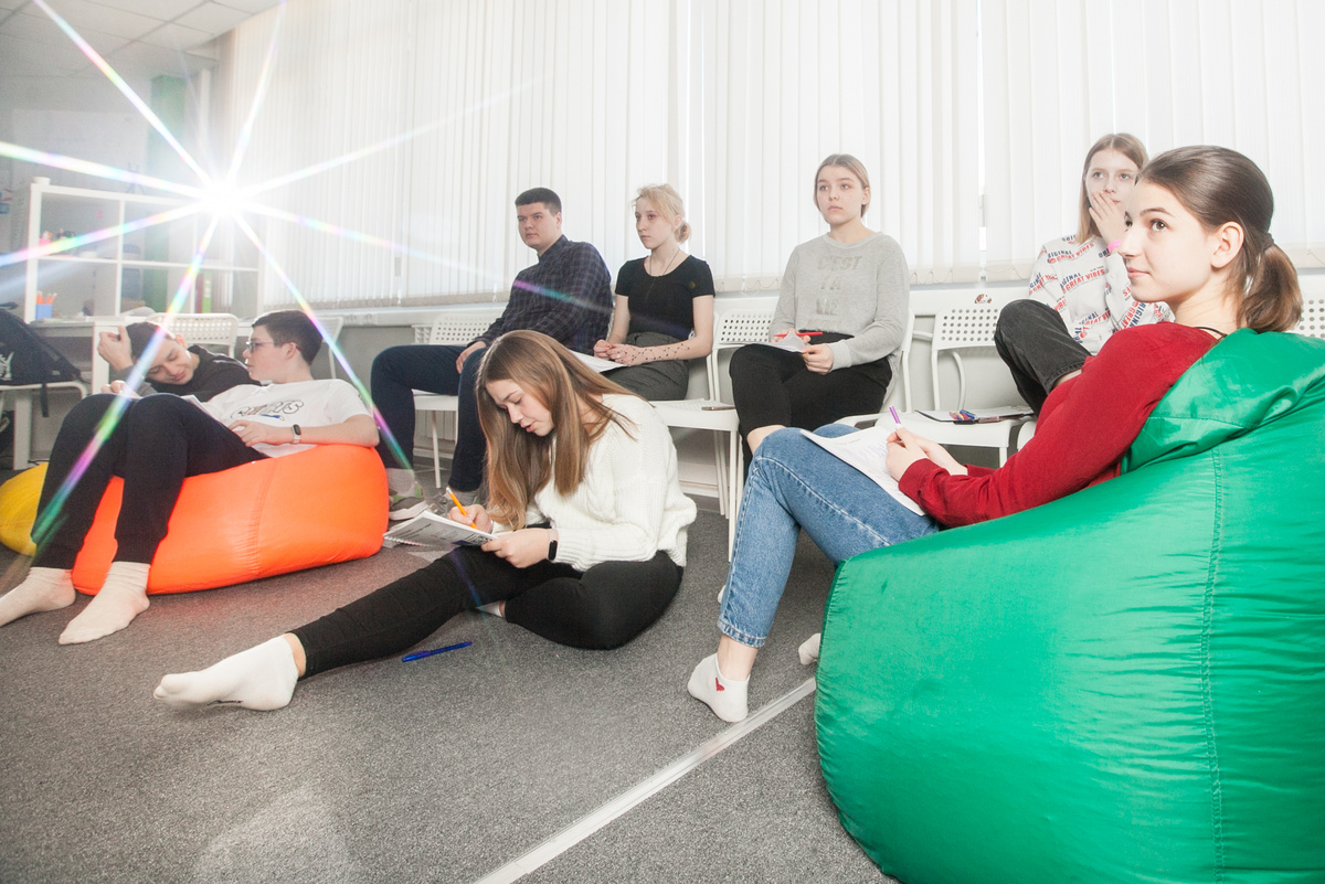 Фото с курса "Выбор профессии", март 2020