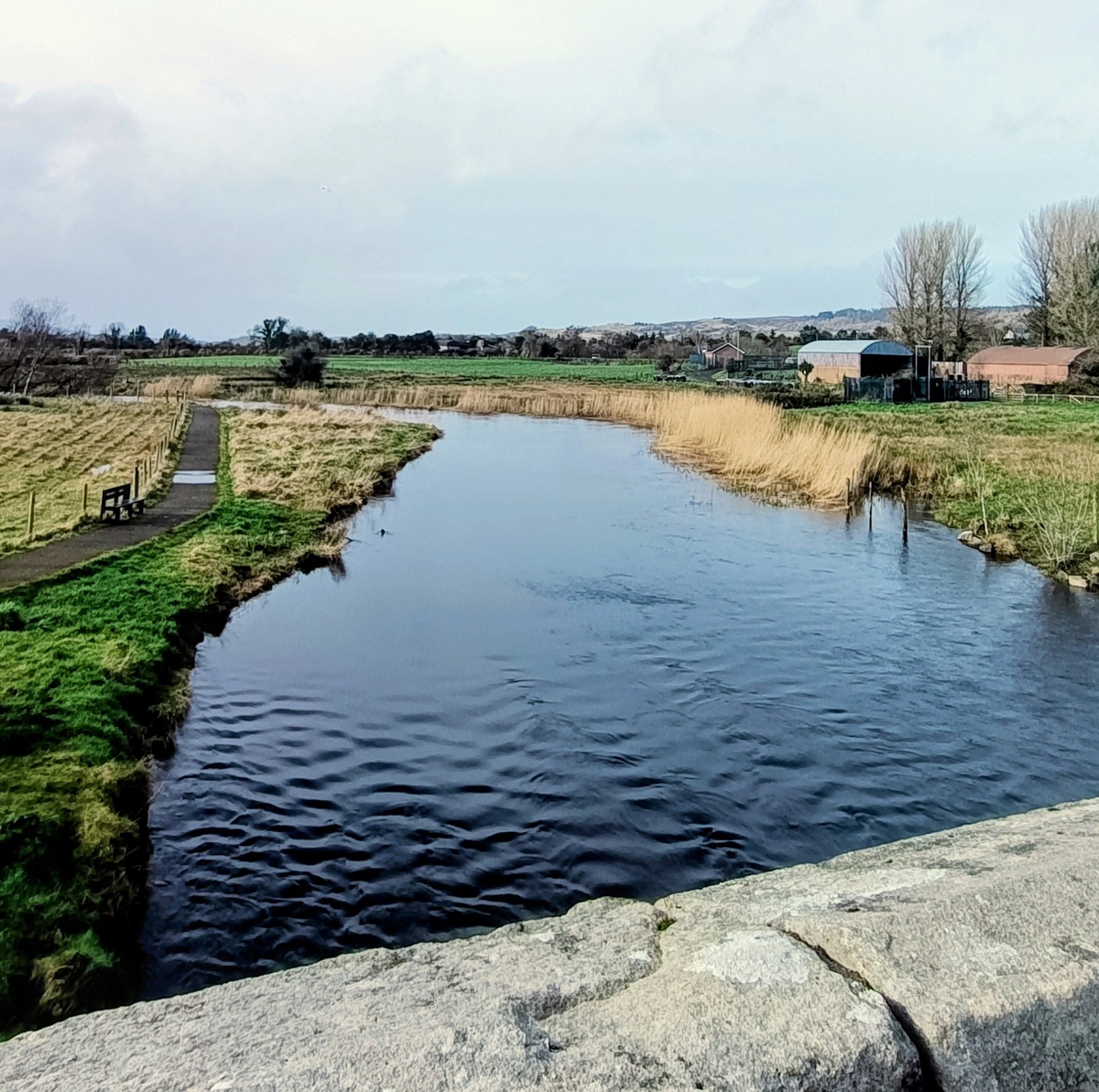 Мост на границе между Ирландией и Северной Ирландией.Фото автора 