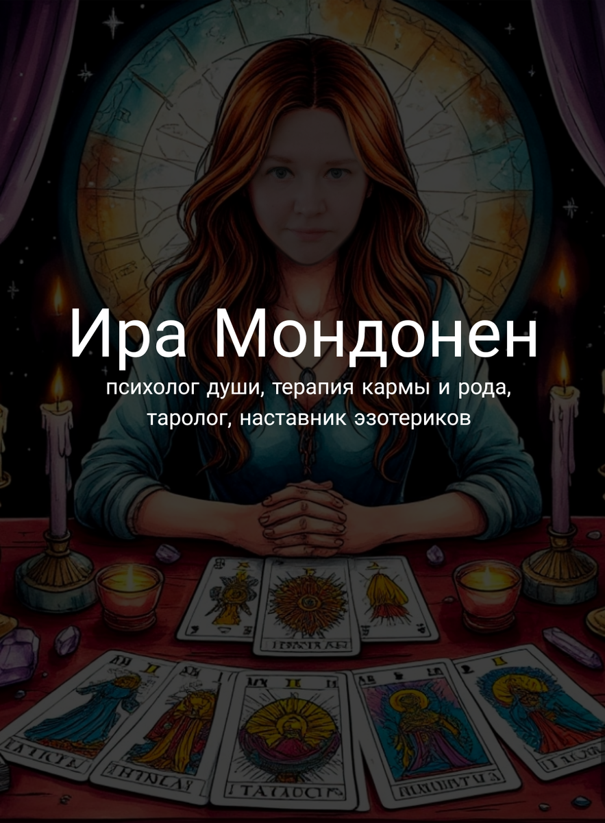 Ира Мондонен, психолог, таролог, диагностика и исцеление души и энергии 